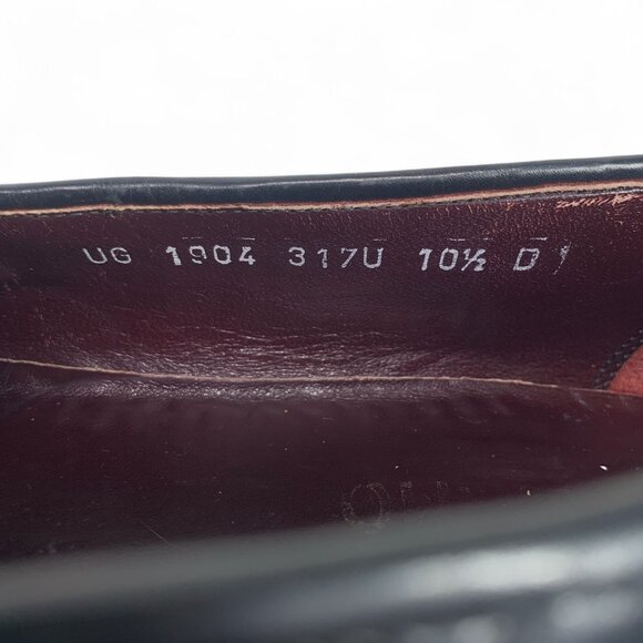 Salvatore Ferragamo Mens Brisbane Black Woven Leather Loafers Size 10.5 D - Picture 4 of 9